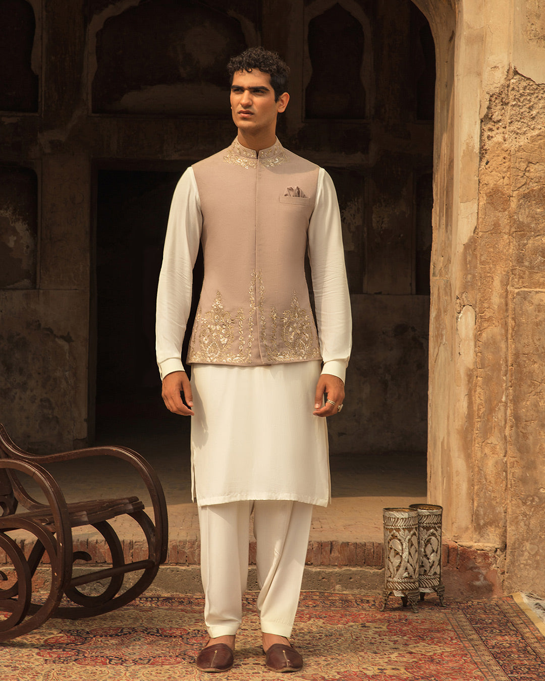 Pakistani Menswear | Hesam by Libayah Ltd. - Designer Dress - Type: Menswear - Available at Libayah - 100% Original