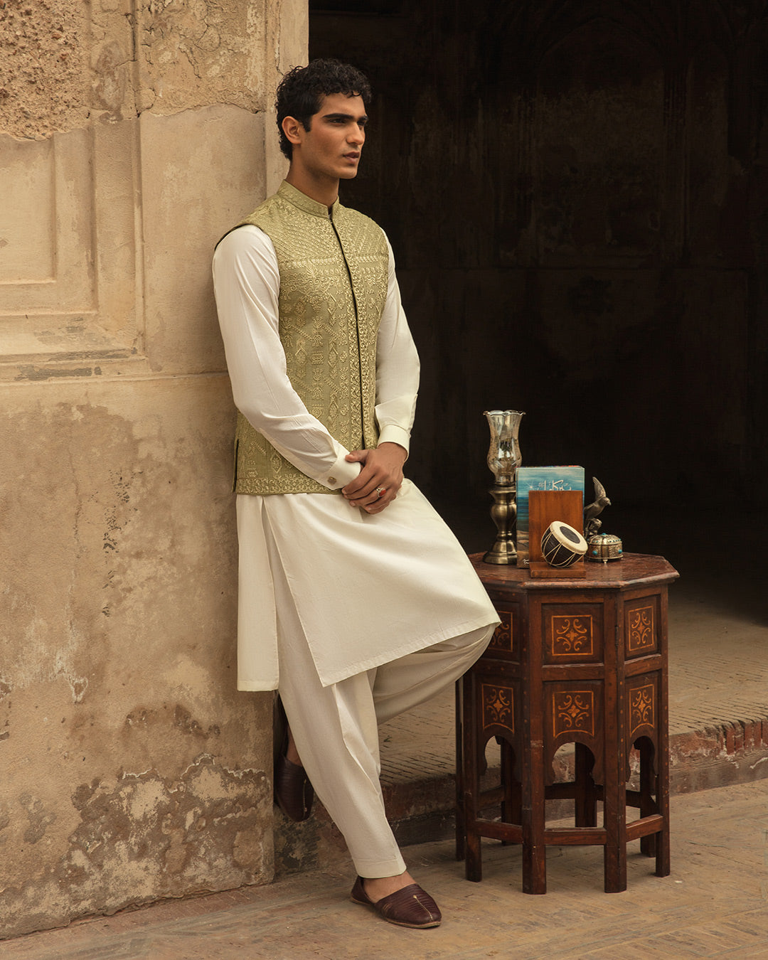 Pakistani Menswear | Sefan by Libayah Ltd. - Designer Dress - Type: Menswear - Available at Libayah - 100% Original