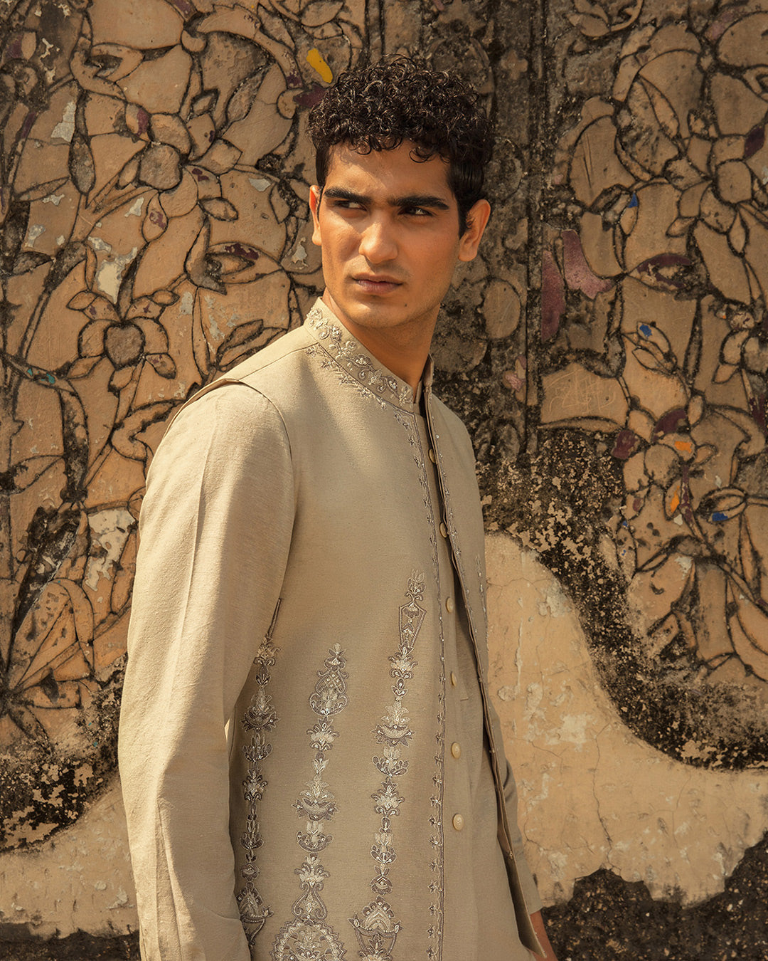 Pakistani Menswear | Delawar by Libayah Ltd. - Designer Dress - Type: Menswear - Available at Libayah - 100% Original