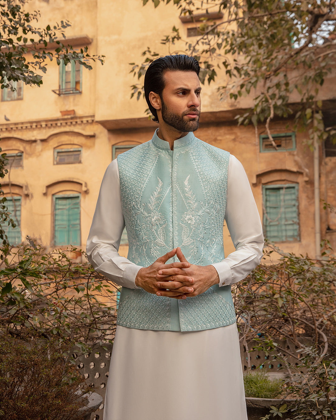 Pakistani Menswear | Mavi by Libayah Ltd. - Designer Dress - Type: Menswear - Available at Libayah - 100% Original