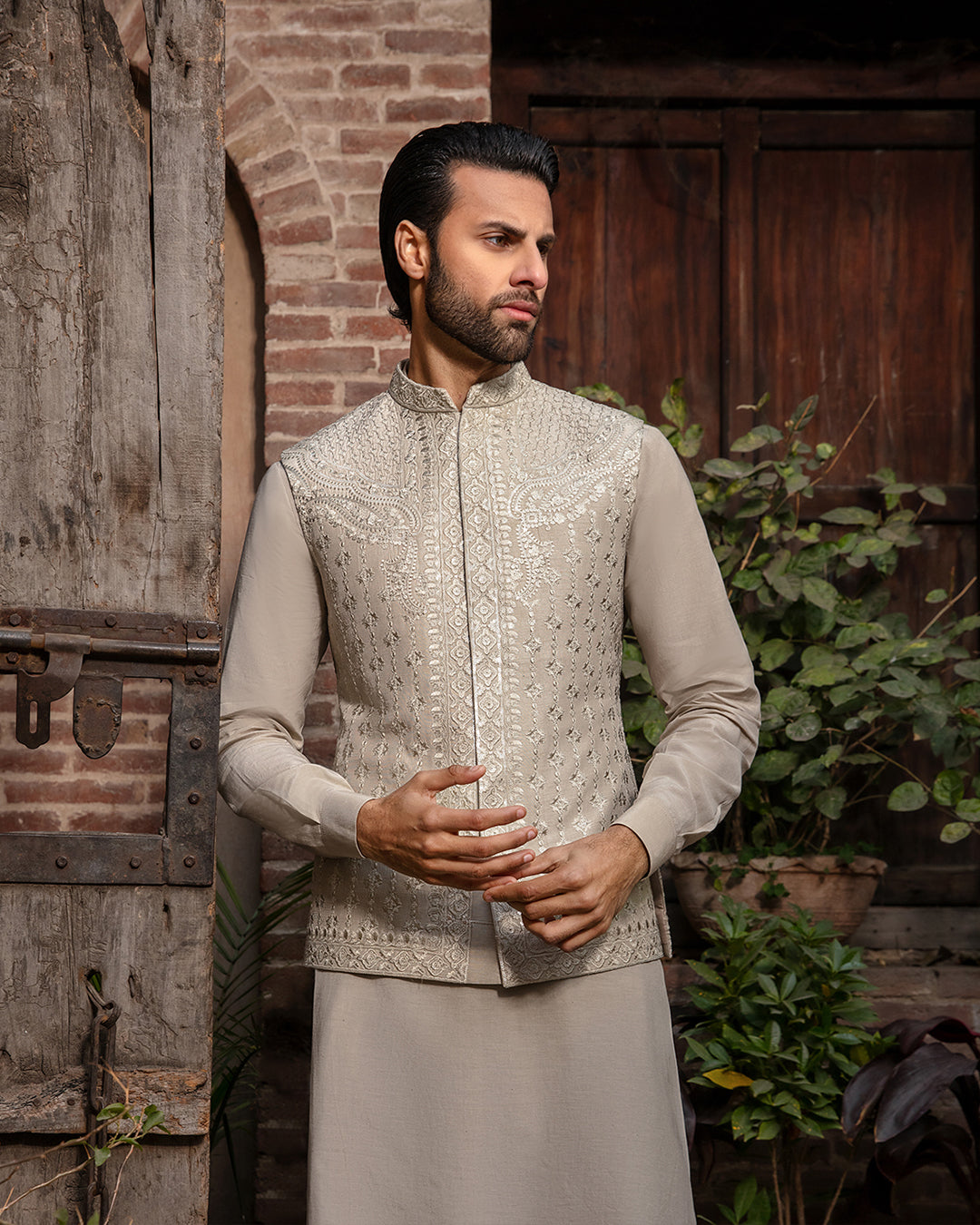 Pakistani Menswear | Feret by Libayah Ltd. - Designer Dress - Type: Menswear - Available at Libayah - 100% Original