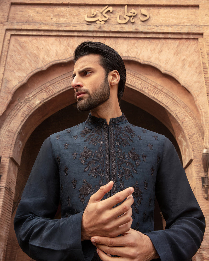 Pakistani Menswear | Emin by Libayah Ltd. - Designer Dress - Type: Menswear - Available at Libayah - 100% Original