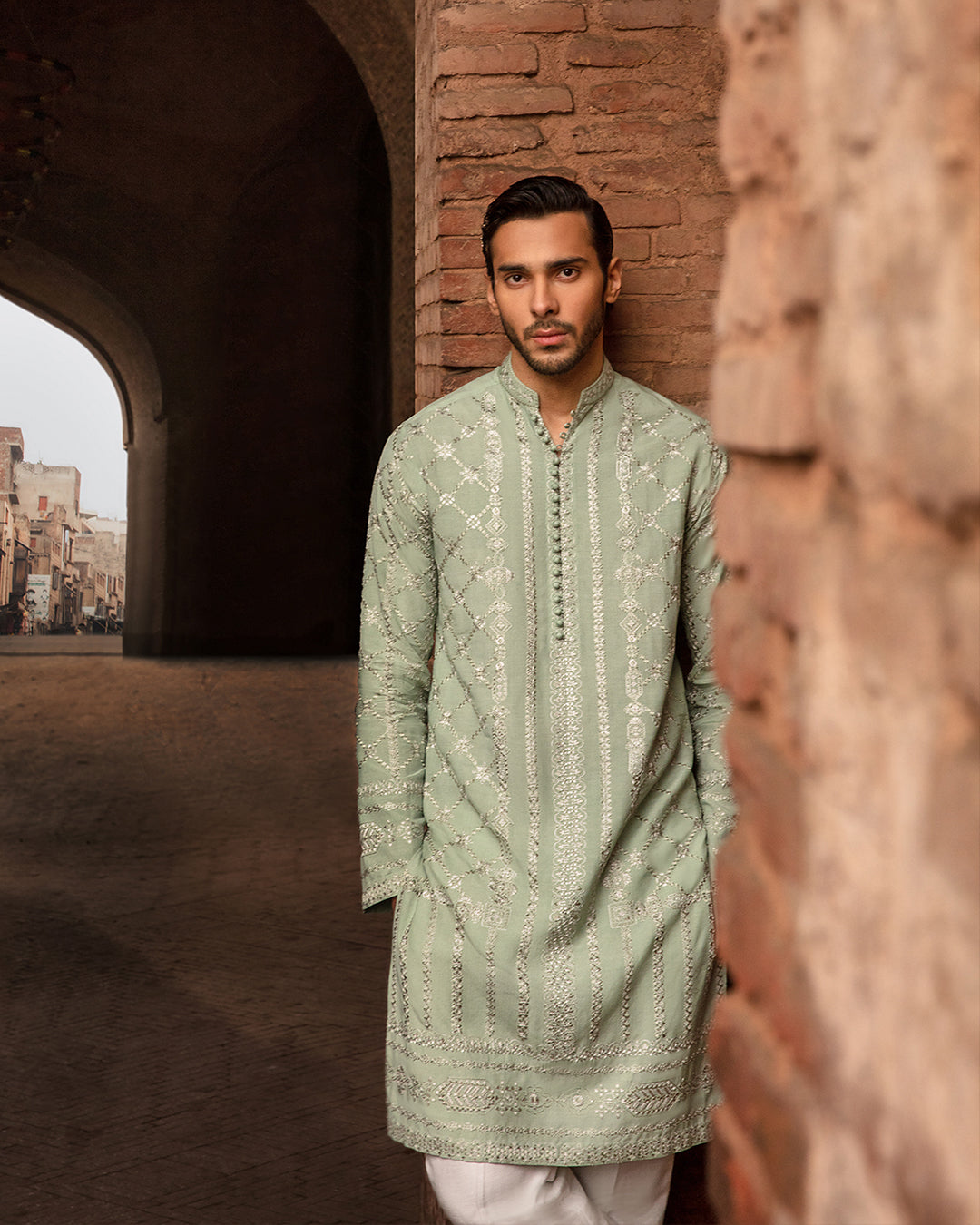 Pakistani Menswear | Taneer by Libayah Ltd. - Designer Dress - Type: Menswear - Available at Libayah - 100% Original