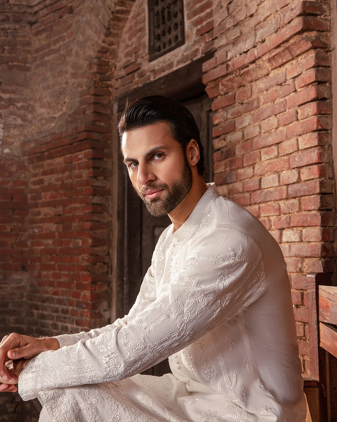 Pakistani Menswear | Arsen by Libayah Ltd. - Designer Dress - Type: Menswear - Available at Libayah - 100% Original