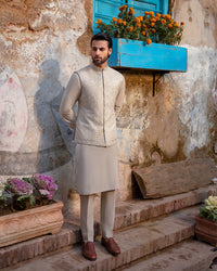 Pakistani Menswear | Feret by Libayah Ltd. - Designer Dress - Type: Menswear - Available at Libayah - 100% Original