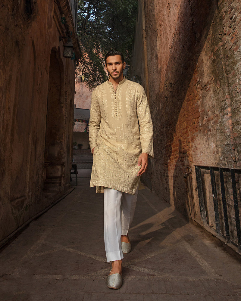 Pakistani Menswear | Doruk by Libayah Ltd. - Designer Dress - Type: Menswear - Available at Libayah - 100% Original