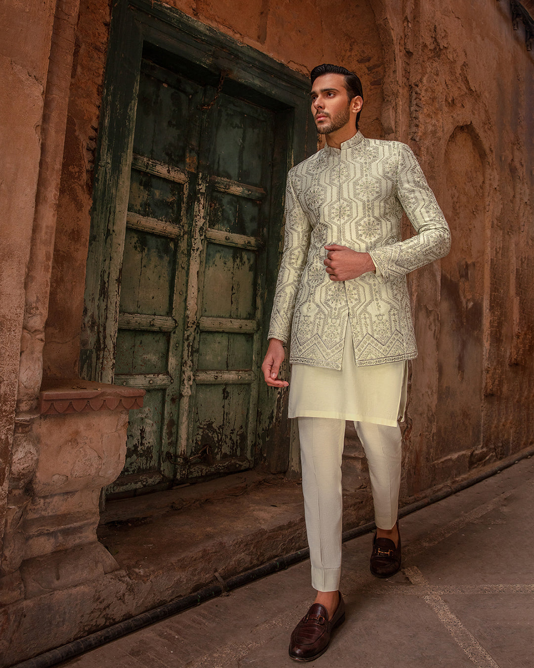 Pakistani Menswear | Candan by Libayah Ltd. - Designer Dress - Type: Menswear - Available at Libayah - 100% Original