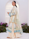 Farah Talib Aziz | Zaza Prints 24 | TURKISH AQUA SHIRT AND DUPATTA by Farah Talib Aziz - Designer Dress - Type: Ladies Clothes - Available at Libayah - 100% Original