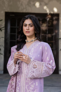 Farasha | Bahaar Embroidered Lawn | Lilac Florine by Farasha - Designer Dress - Type: Ladies Clothes - Available at Libayah - 100% Original
