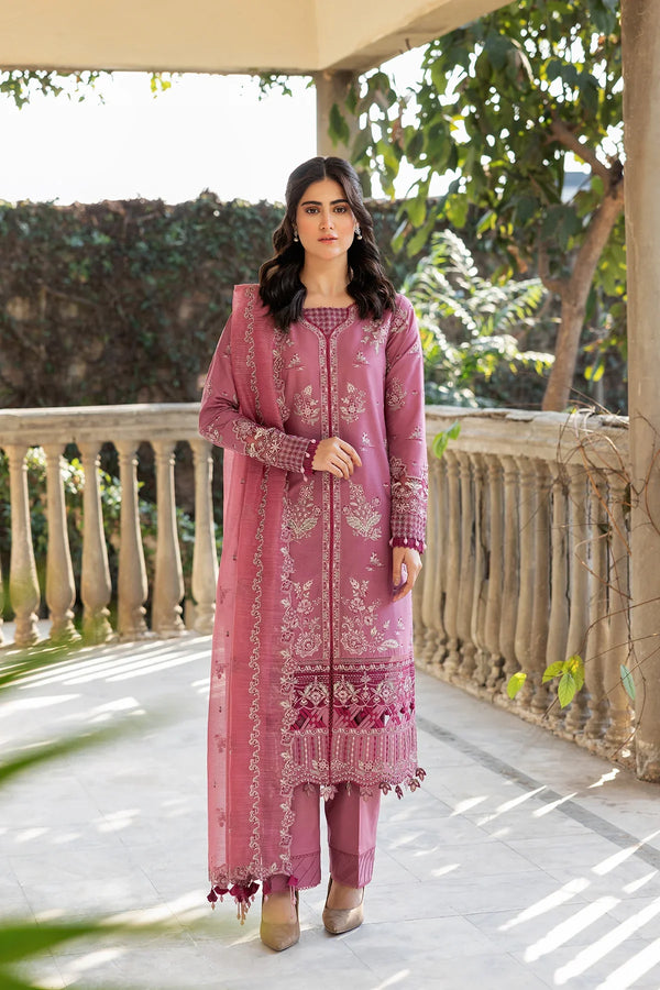 Farasha | Bahaar Embroidered Lawn | Rose Garland by Farasha - Designer Dress - Type: Ladies Clothes - Available at Libayah - 100% Original