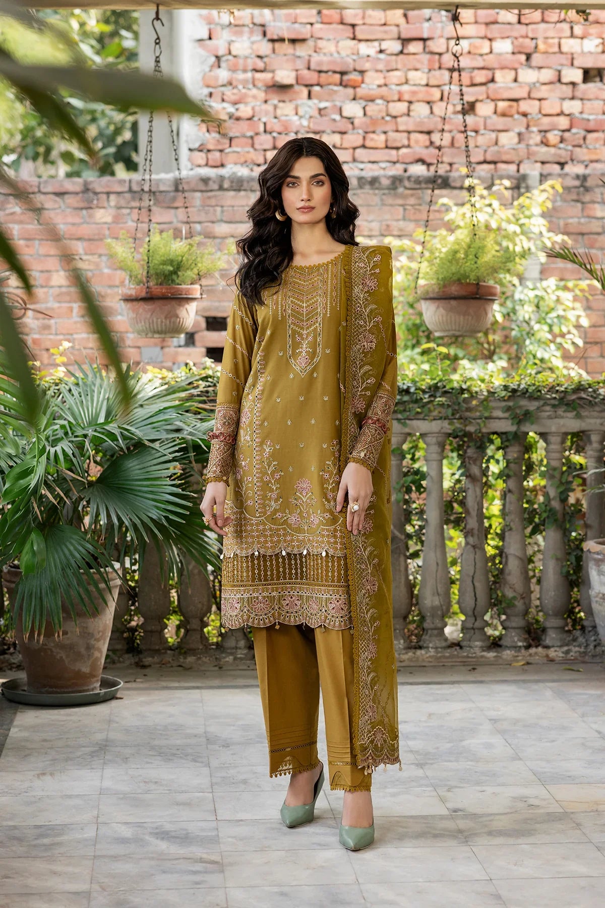 Farasha | Bahaar Embroidered Lawn | Summer Bloom by Farasha - Designer Dress - Type: Ladies Clothes - Available at Libayah - 100% Original