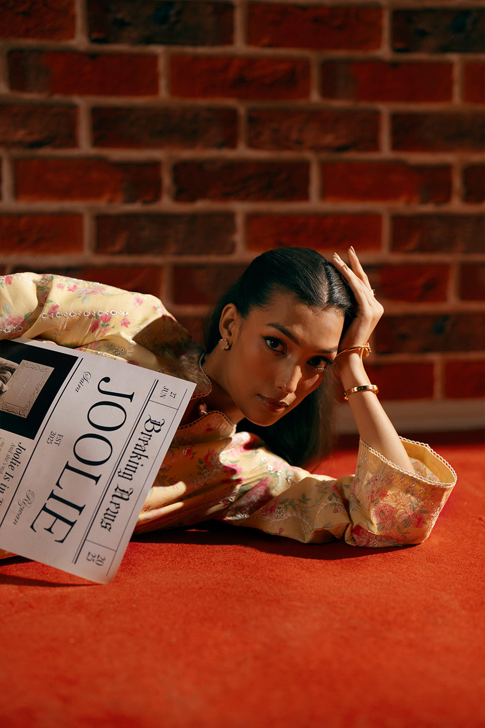 Saira Rizwan | Joolie Co ords | YELLOW-JBP25-01 by Saira Rizwan - Designer Dress  - Type : Ladies Clothes - Available at Libayah - 100% Original 