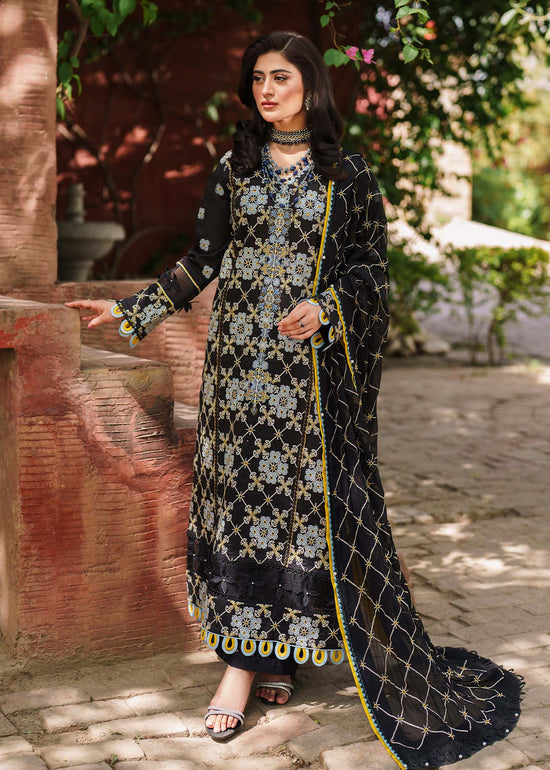 Shurooq | Luxury Lawn 24 | CALYPSO by Shurooq - Designer Dress - Type: Ladies Clothes - Available at Libayah - 100% Original