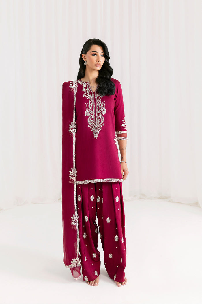 ANERA – authentic Pakistani dress from the Saira Rizwan Silk Pret 25 collection for women in the UK.
