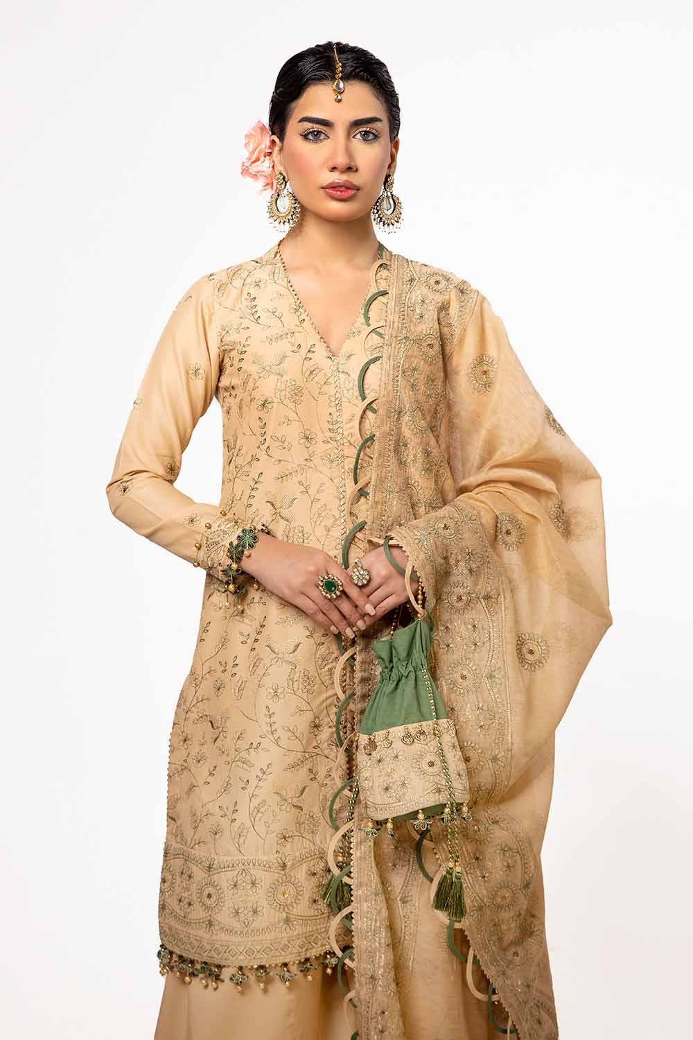 Gul Ahmed | Eid ul Adha Collection | FE-42007 by Gul Ahmed - Designer Dress - Type: Ladies Clothes - Available at Libayah - 100% Original