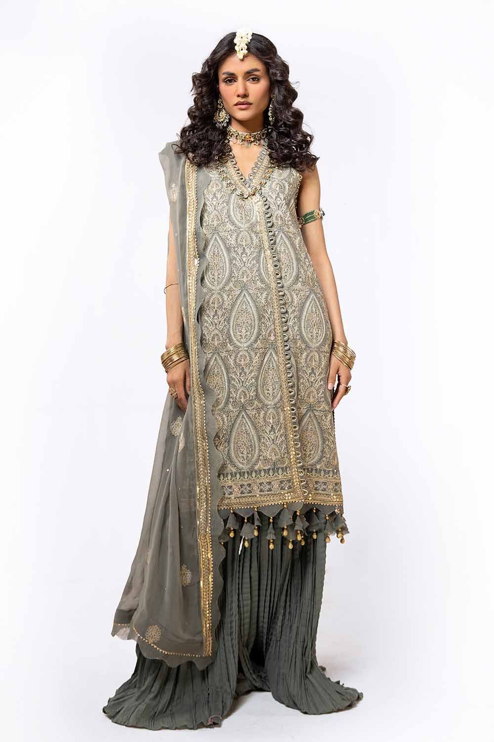 Gul Ahmed | Eid ul Adha Collection | FE-42013 by Gul Ahmed - Designer Dress - Type: Ladies Clothes - Available at Libayah - 100% Original