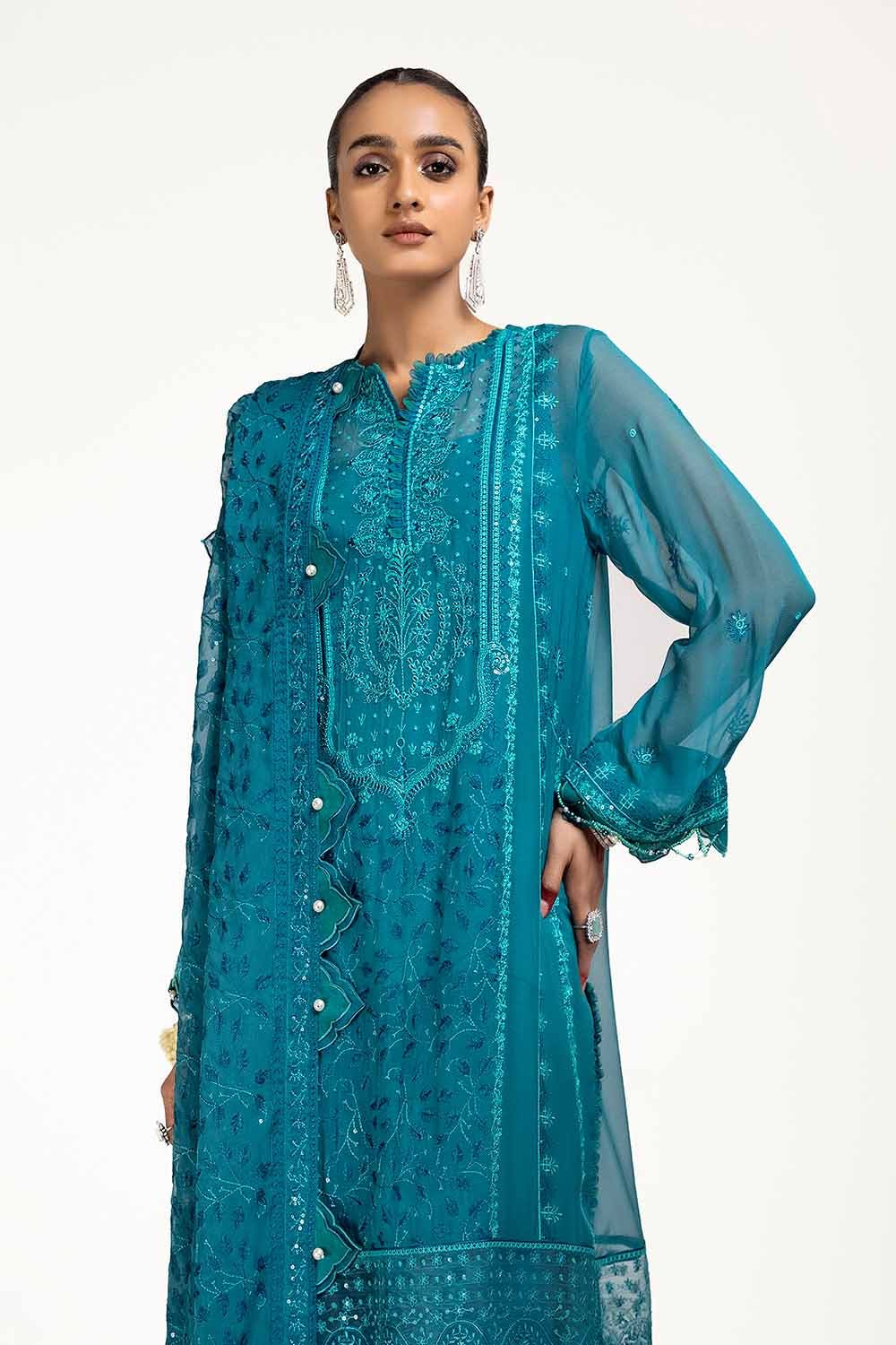 Gul Ahmed | Eid ul Adha Collection | FE-42024 by Gul Ahmed - Designer Dress - Type: Ladies Clothes - Available at Libayah - 100% Original