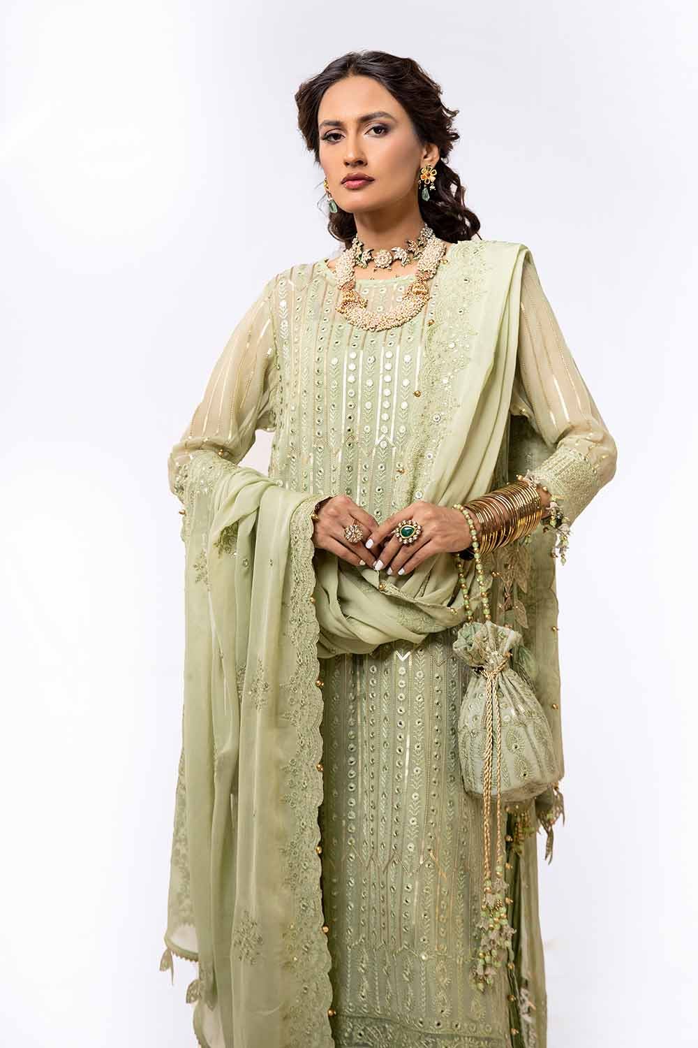 Gul Ahmed | Eid ul Adha Collection | FE-42048 by Gul Ahmed - Designer Dress - Type: Ladies Clothes - Available at Libayah - 100% Original