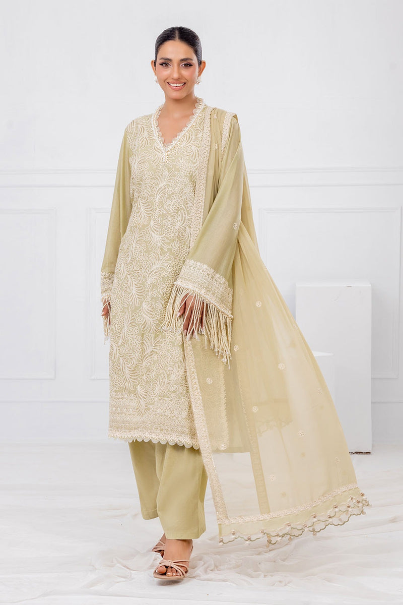 Gul Ahmed | Festive Eid 25 | FE-52104 by Gul Ahmed - Designer Dress - Type: Ladies Clothes - Available at Libayah - 100% Original