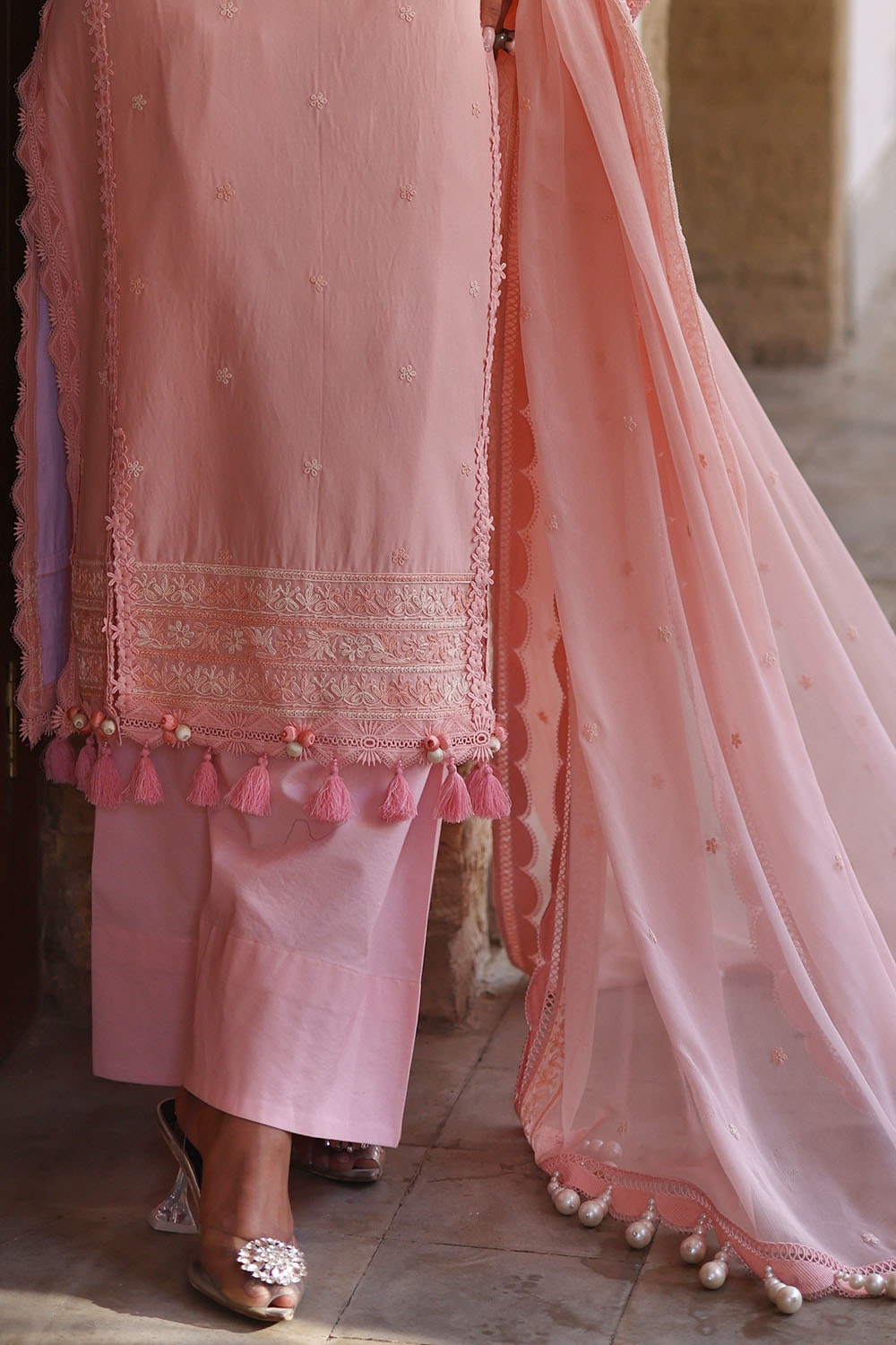 Gul Ahmed | Festive Eid 25 | FE-52120 by Gul Ahmed - Designer Dress - Type: Ladies Clothes - Available at Libayah - 100% Original