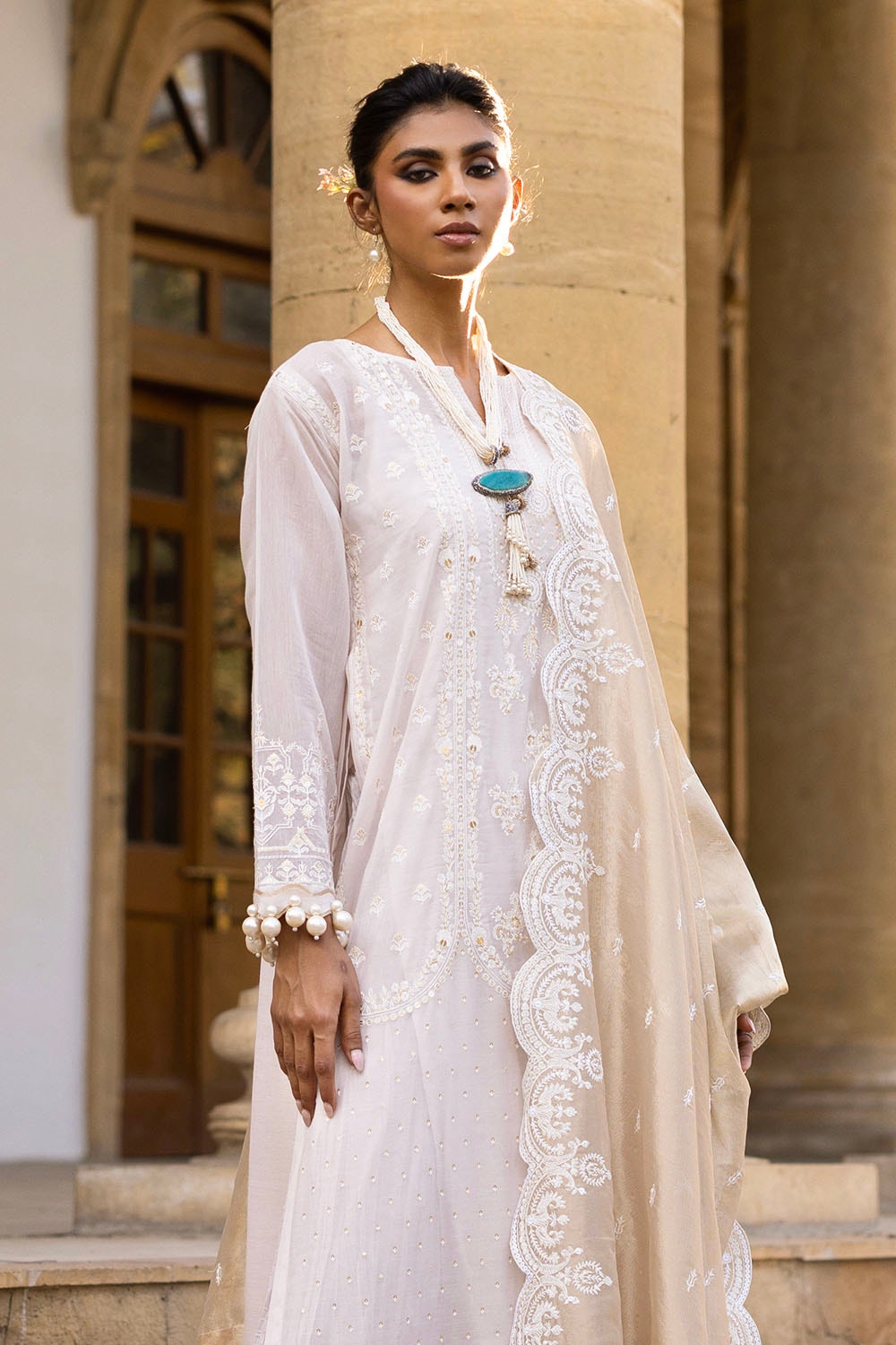 Gul Ahmed | Festive Eid 25 |FE-52144 by Gul Ahmed - Designer Dress - Type: Ladies Clothes - Available at Libayah - 100% Original