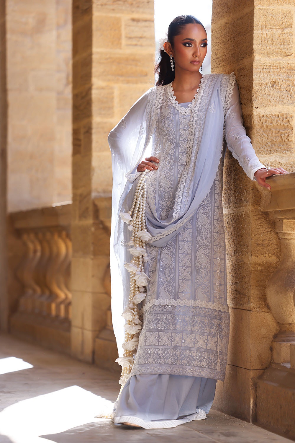 Gul Ahmed | Festive Eid 25 | FE-52149 by Gul Ahmed - Designer Dress - Type: Ladies Clothes - Available at Libayah - 100% Original