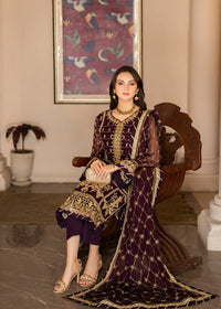 Strawberry | Rimjhim Chiffon Collection | FLS-RJ-004 by Strawberry - Designer Dress - Type: Ladies Clothes - Available at Libayah - 100% Original