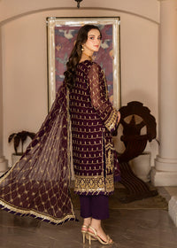 Strawberry | Rimjhim Chiffon Collection | FLS-RJ-004 by Strawberry - Designer Dress - Type: Ladies Clothes - Available at Libayah - 100% Original