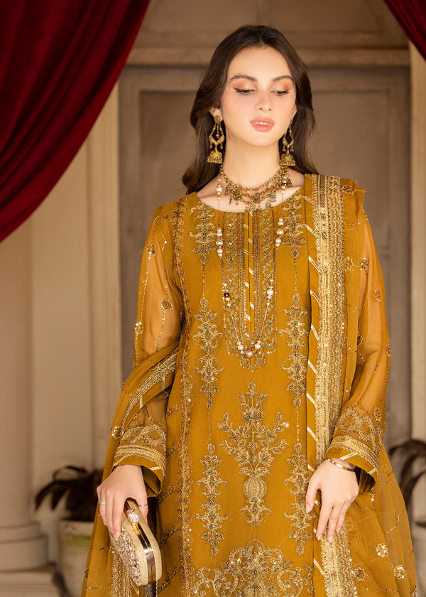 Strawberry | Rimjhim Chiffon Collection | FLS-RJ-009 by Strawberry - Designer Dress - Type: Ladies Clothes - Available at Libayah - 100% Original