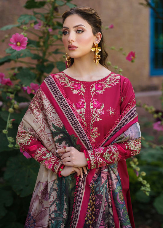 Shurooq | Luxury Lawn 24 | GAZELLE by Shurooq - Designer Dress - Type: Ladies Clothes - Available at Libayah - 100% Original