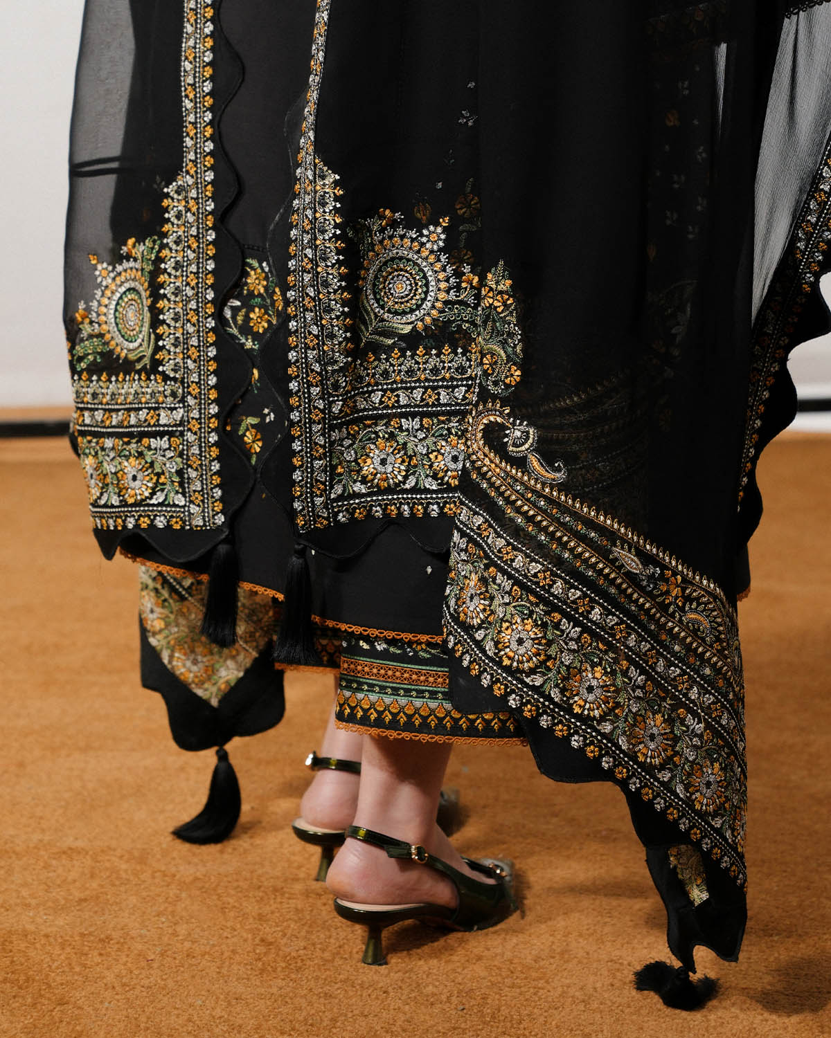 Jugnu | The Reserved View SS Edit | Rani by Jugnu - Designer Dress  - Type : Ladies Clothes - Available at Libayah - 100% Original 