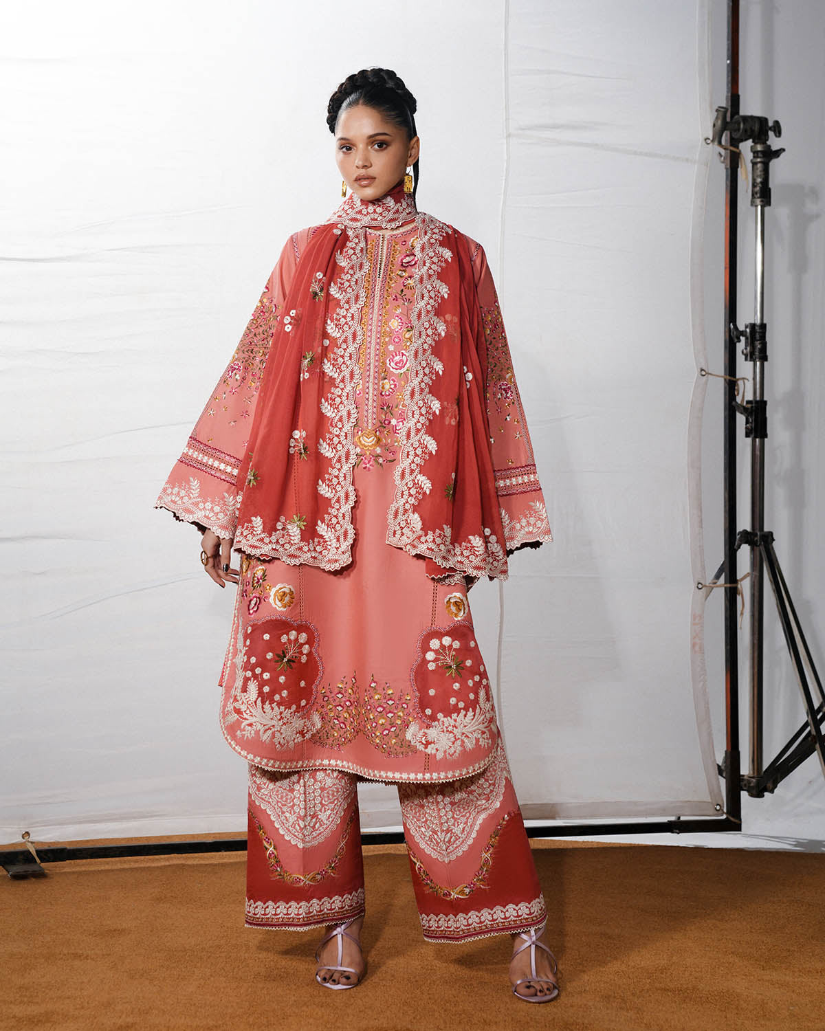 Jugnu Lahore | The Reserved View SS Edit | Dinaz by Jugnu - Designer Dress  - Type : Ladies Clothes - Available at Libayah - 100% Original 