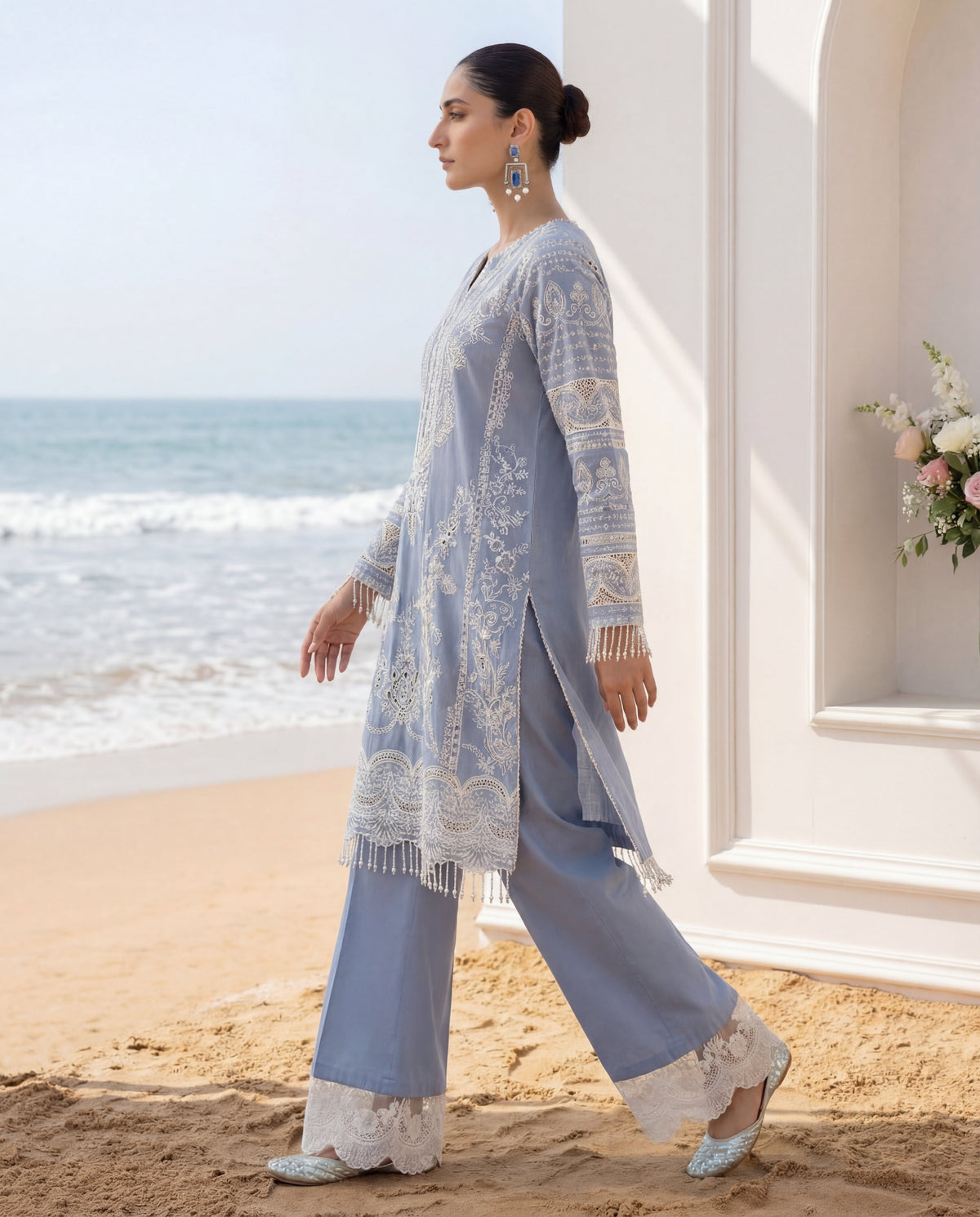 Threads and Motifs | Formal Outfits | 10498 by Threads and Motifs - Designer Dress  - Type : Ladies Clothes - Available at Libayah - 100% Original 