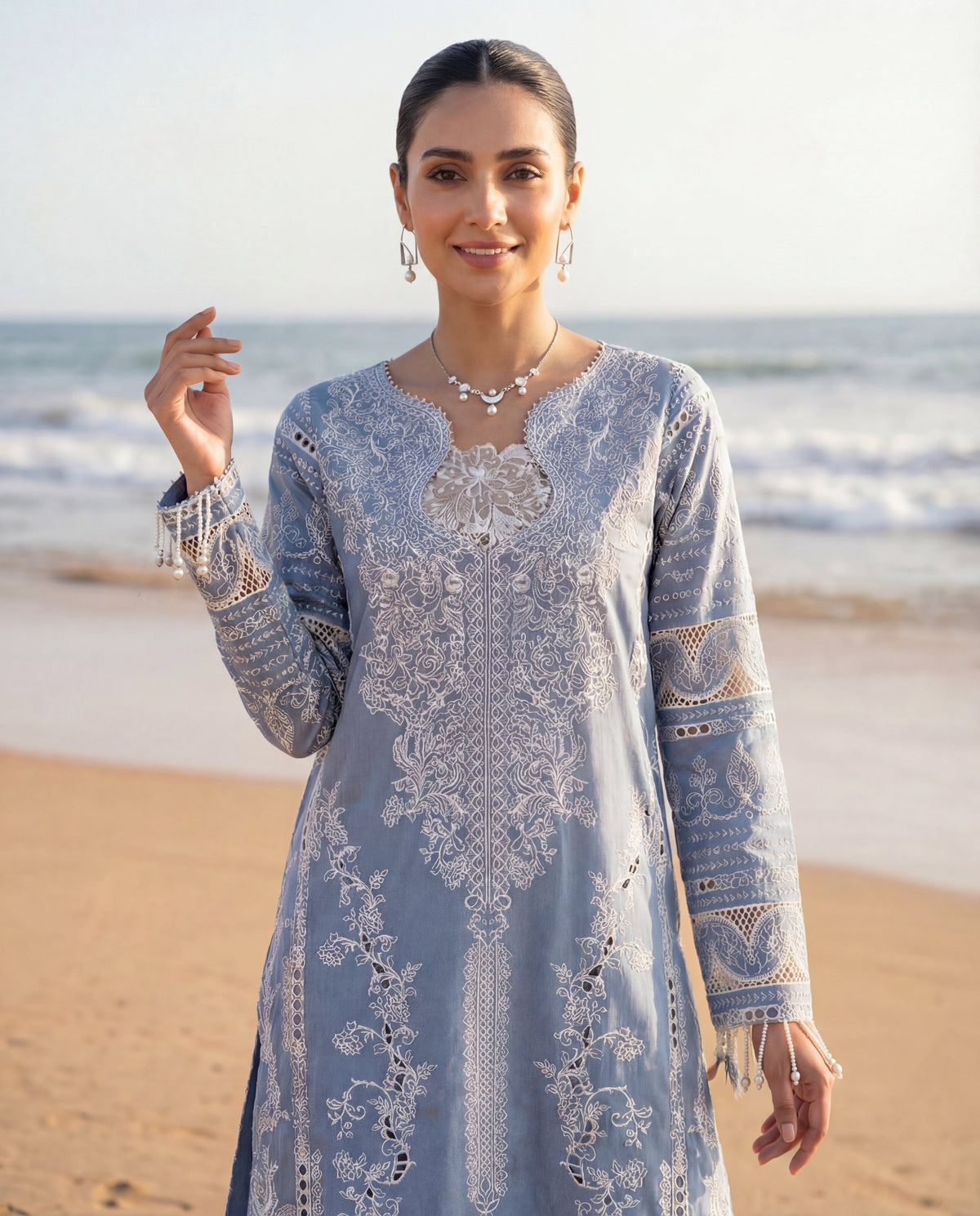Threads and Motifs | Formal Outfits | 10498 by Threads and Motifs - Designer Dress  - Type : Ladies Clothes - Available at Libayah - 100% Original 