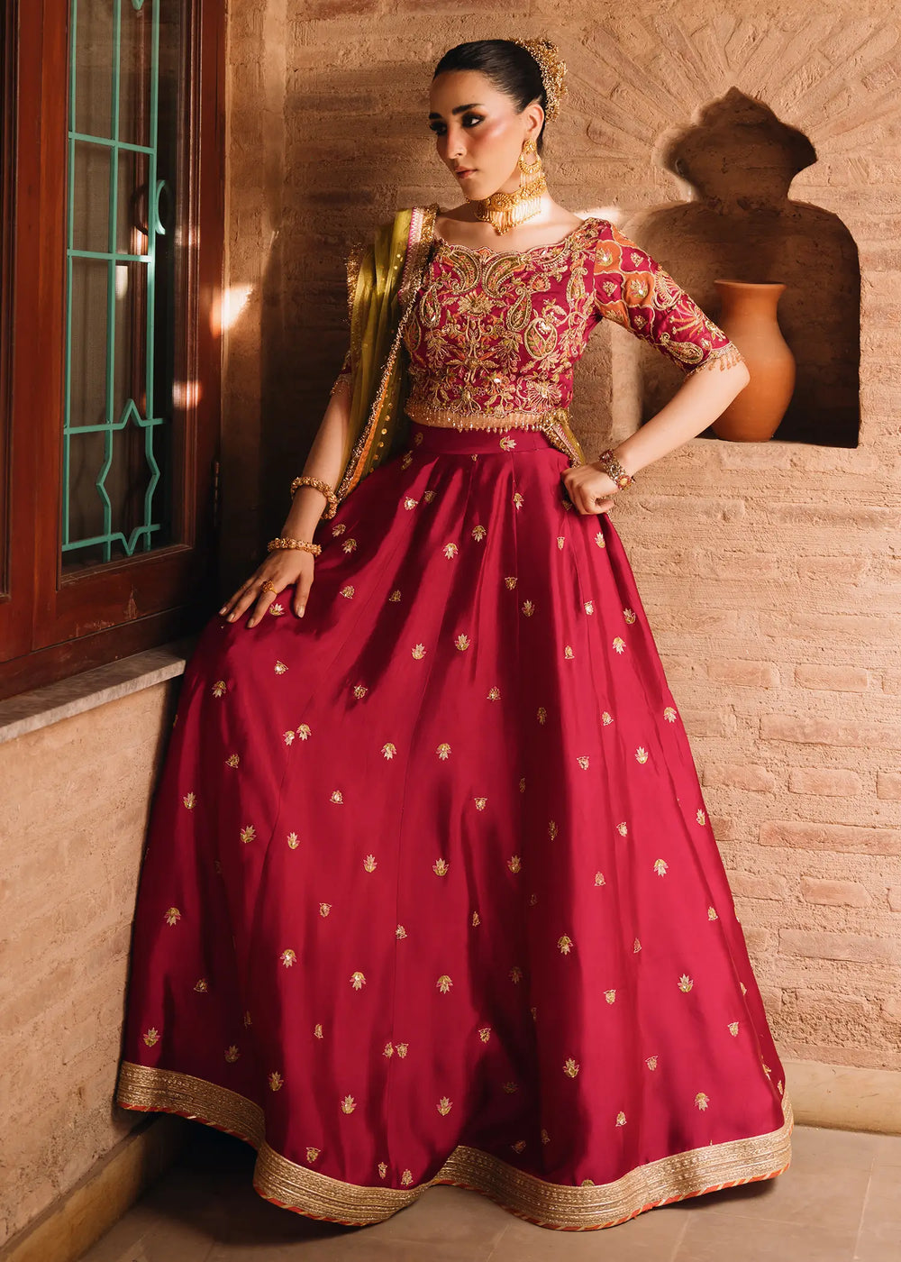 Jeem | Amaltaas Wedding Formals 26 | FUSCHIA ANAYA LEHNGA CHOLI by Jeem - Designer Dress  - Type : Ladies Clothes - Available at Libayah - 100% Original 