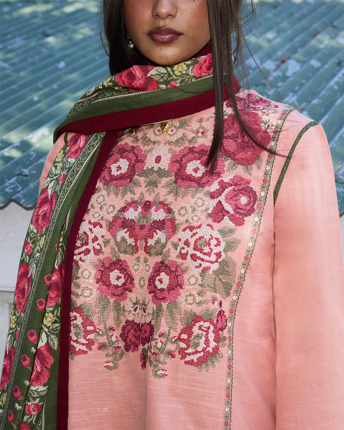 Jugnu | Winter Edit 24 | VERONA by Jugnu - Designer Dress - Type: Ladies Clothes - Available at Libayah - 100% Original