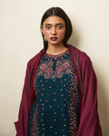 Jugnu | Winter Edit 24 | ASHEN by Jugnu - Designer Dress - Type: Ladies Clothes - Available at Libayah - 100% Original