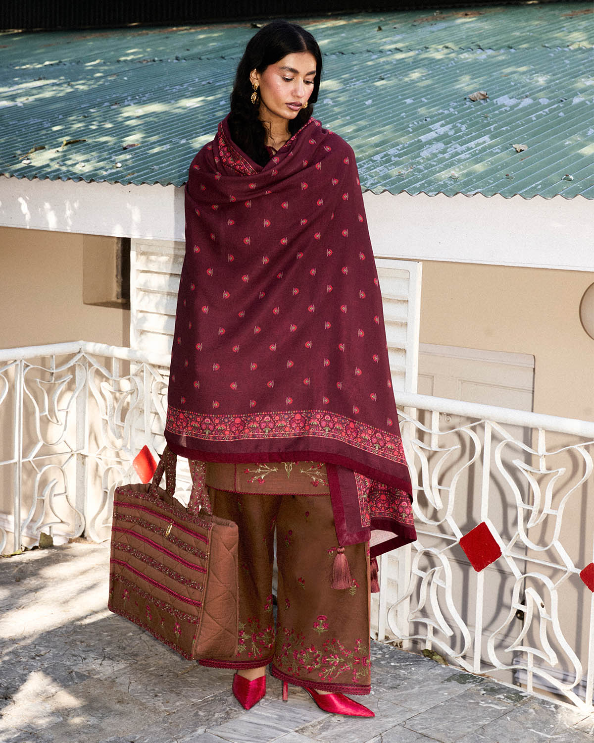 Jugnu | Winter Edit 24 | HAZEL by Jugnu - Designer Dress - Type: Ladies Clothes - Available at Libayah - 100% Original