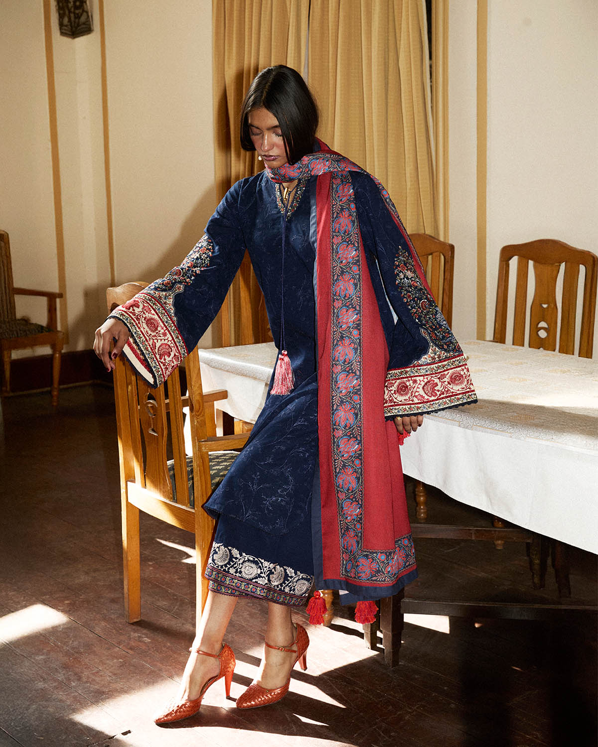 Jugnu | Winter Edit 24 | FABLE by Jugnu - Designer Dress - Type: Ladies Clothes - Available at Libayah - 100% Original