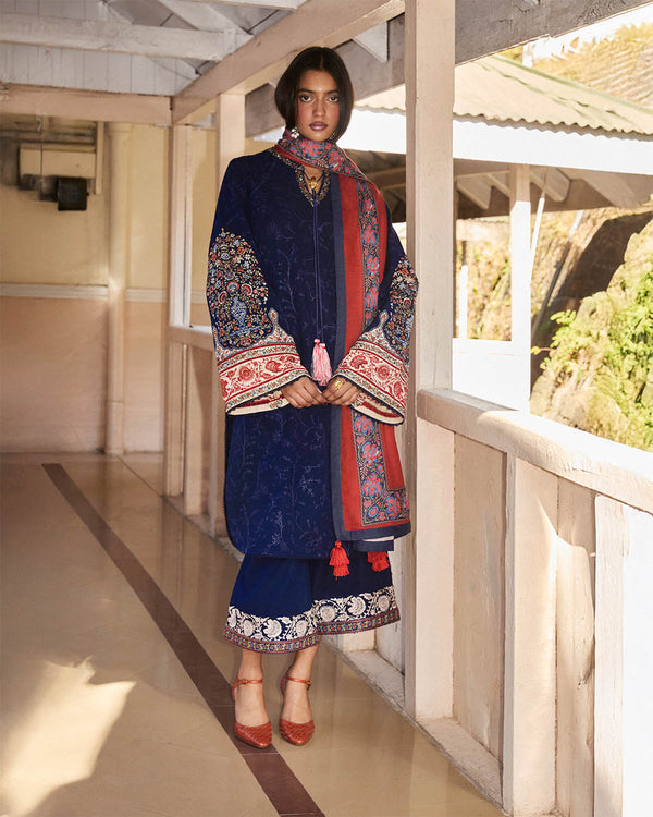 Jugnu | Winter Edit 24 | FABLE by Jugnu - Designer Dress - Type: Ladies Clothes - Available at Libayah - 100% Original