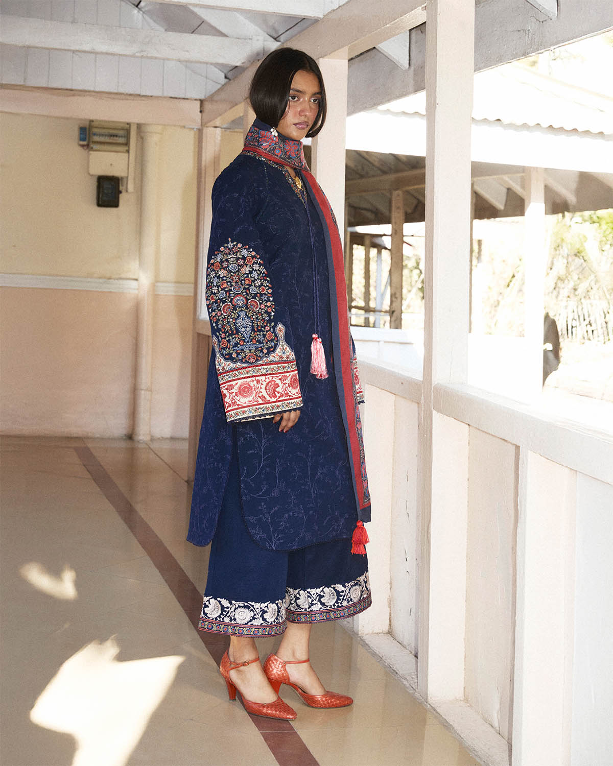 Jugnu | Winter Edit 24 | FABLE by Jugnu - Designer Dress - Type: Ladies Clothes - Available at Libayah - 100% Original