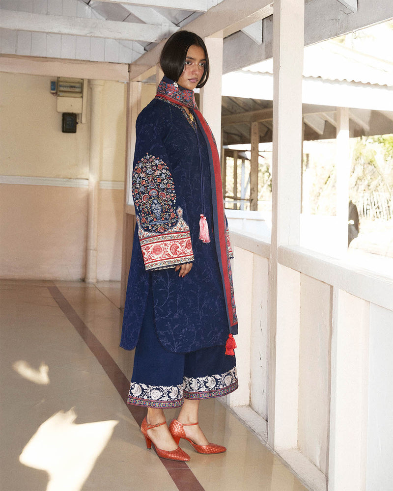 Jugnu | Winter Edit 24 | FABLE by Jugnu - Designer Dress - Type: Ladies Clothes - Available at Libayah - 100% Original
