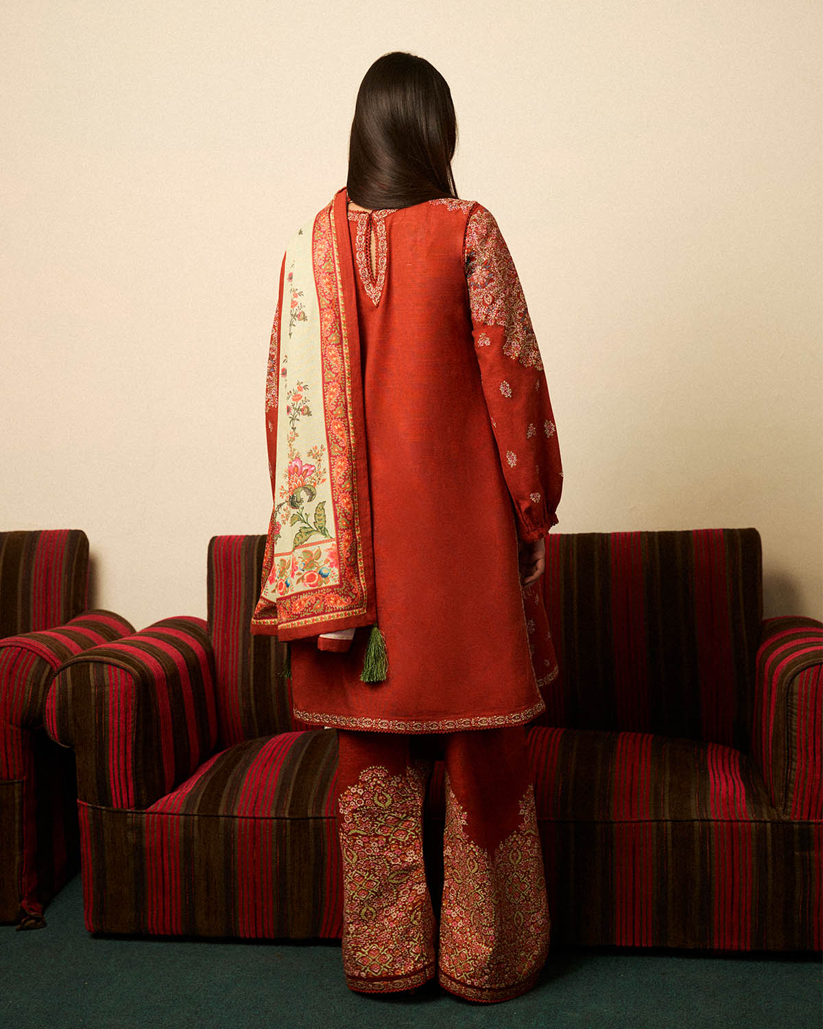 Jugnu | Winter Edit 24 | AURELIA by Jugnu - Designer Dress - Type: Ladies Clothes - Available at Libayah - 100% Original