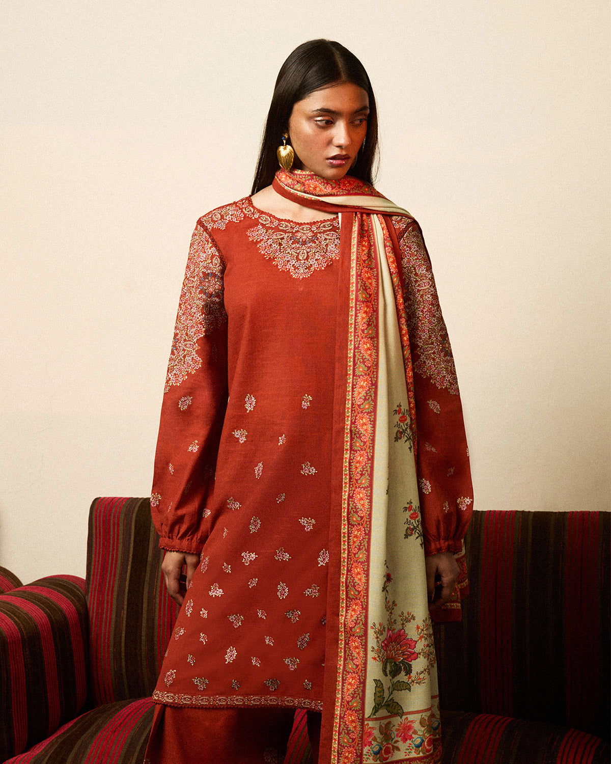 Jugnu | Winter Edit 24 | AURELIA by Jugnu - Designer Dress - Type: Ladies Clothes - Available at Libayah - 100% Original