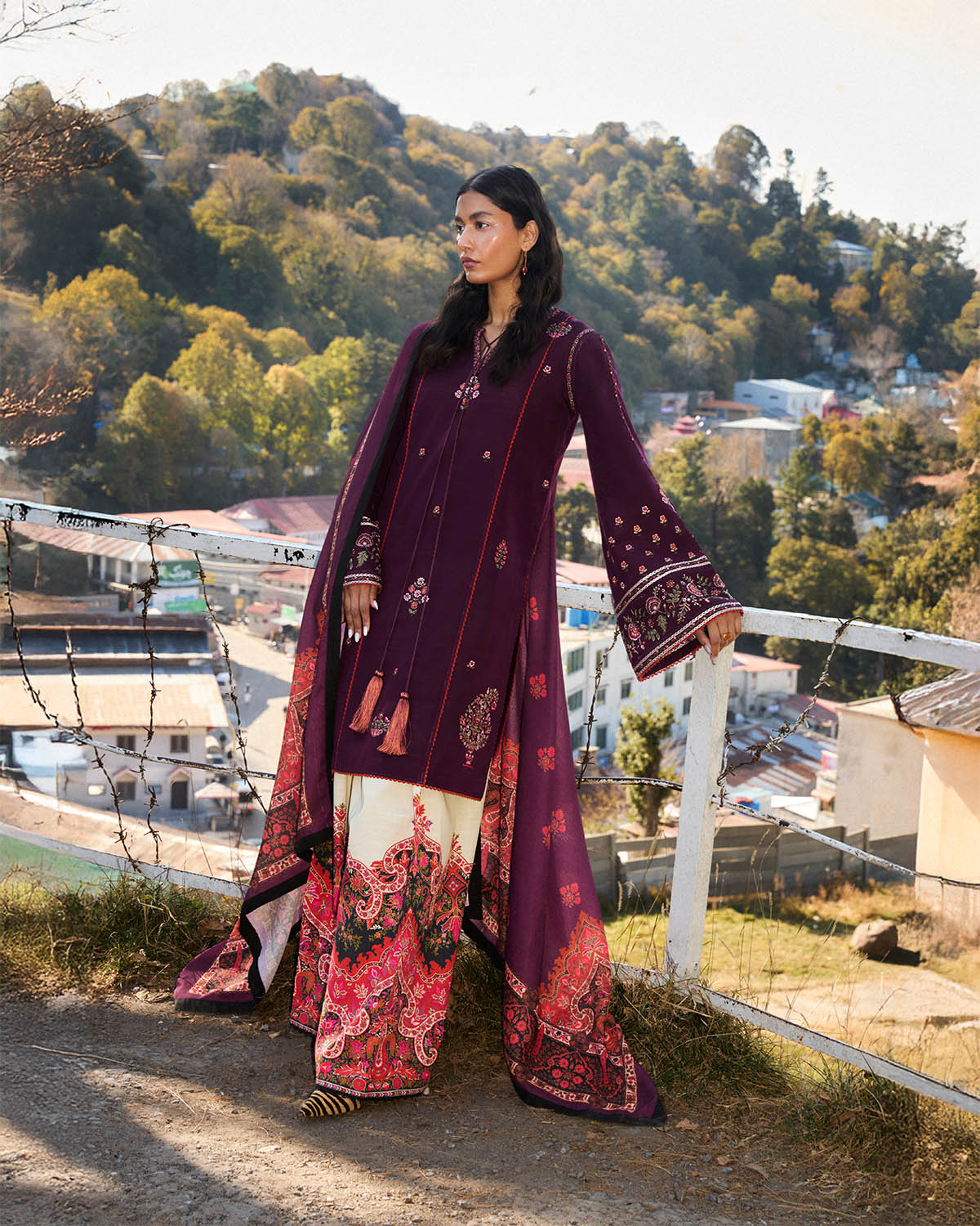 Jugnu | Winter Edit 24 | AMETHYST by Jugnu - Designer Dress - Type: Ladies Clothes - Available at Libayah - 100% Original