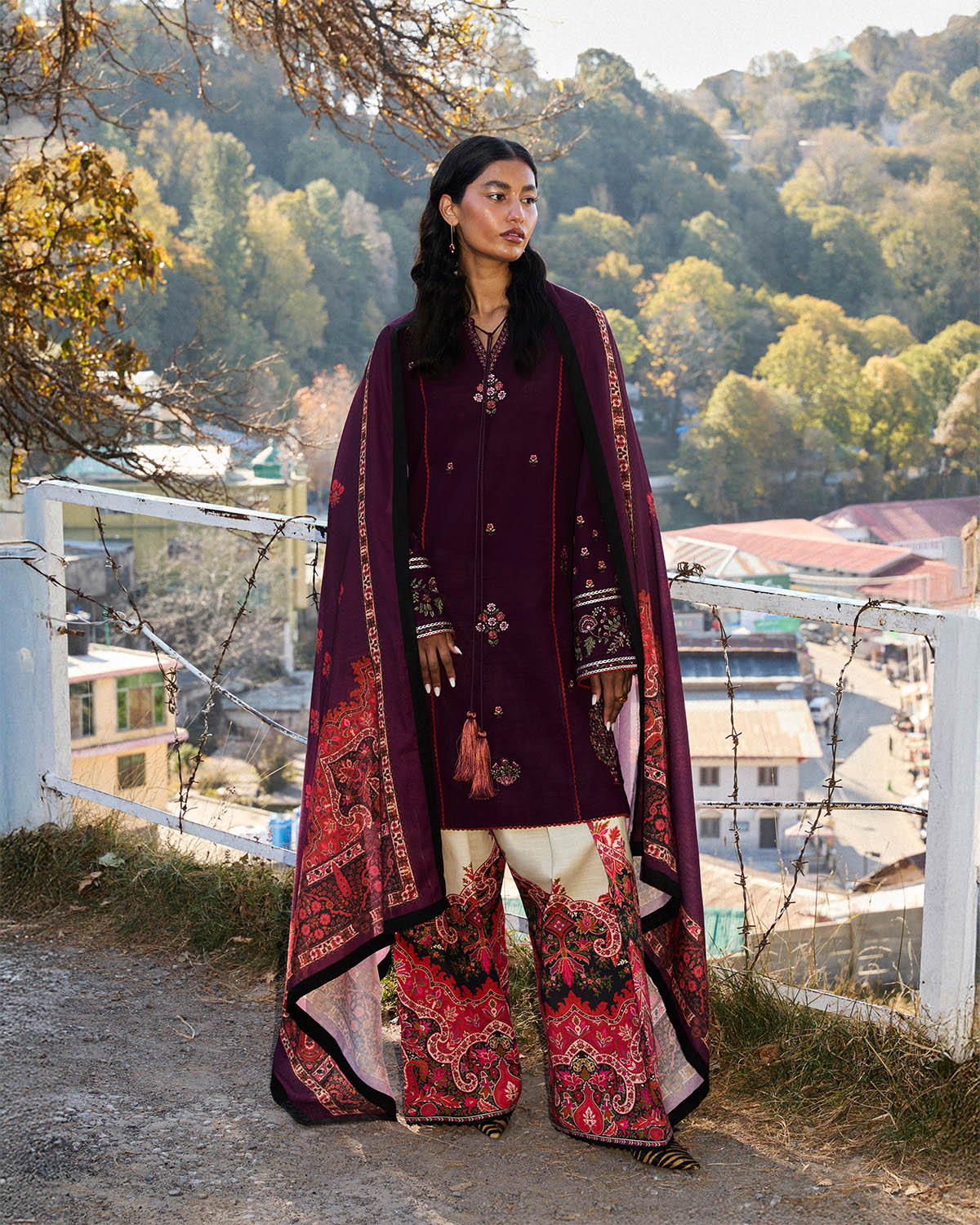 Jugnu | Winter Edit 24 | AMETHYST by Jugnu - Designer Dress - Type: Ladies Clothes - Available at Libayah - 100% Original