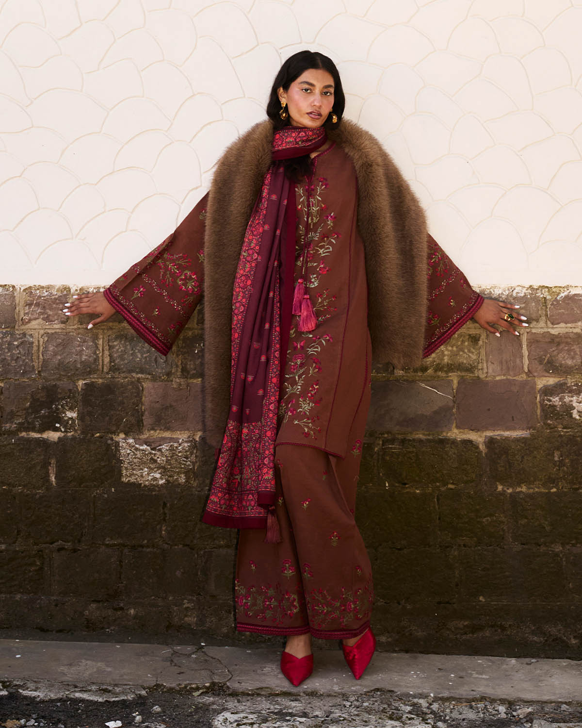 Jugnu | Winter Edit 24 | HAZEL by Jugnu - Designer Dress - Type: Ladies Clothes - Available at Libayah - 100% Original