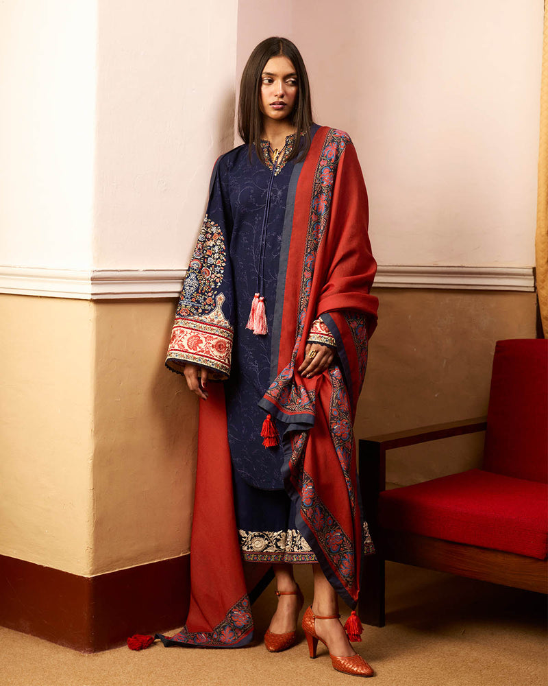 Jugnu | Winter Edit 24 | FABLE by Jugnu - Designer Dress - Type: Ladies Clothes - Available at Libayah - 100% Original