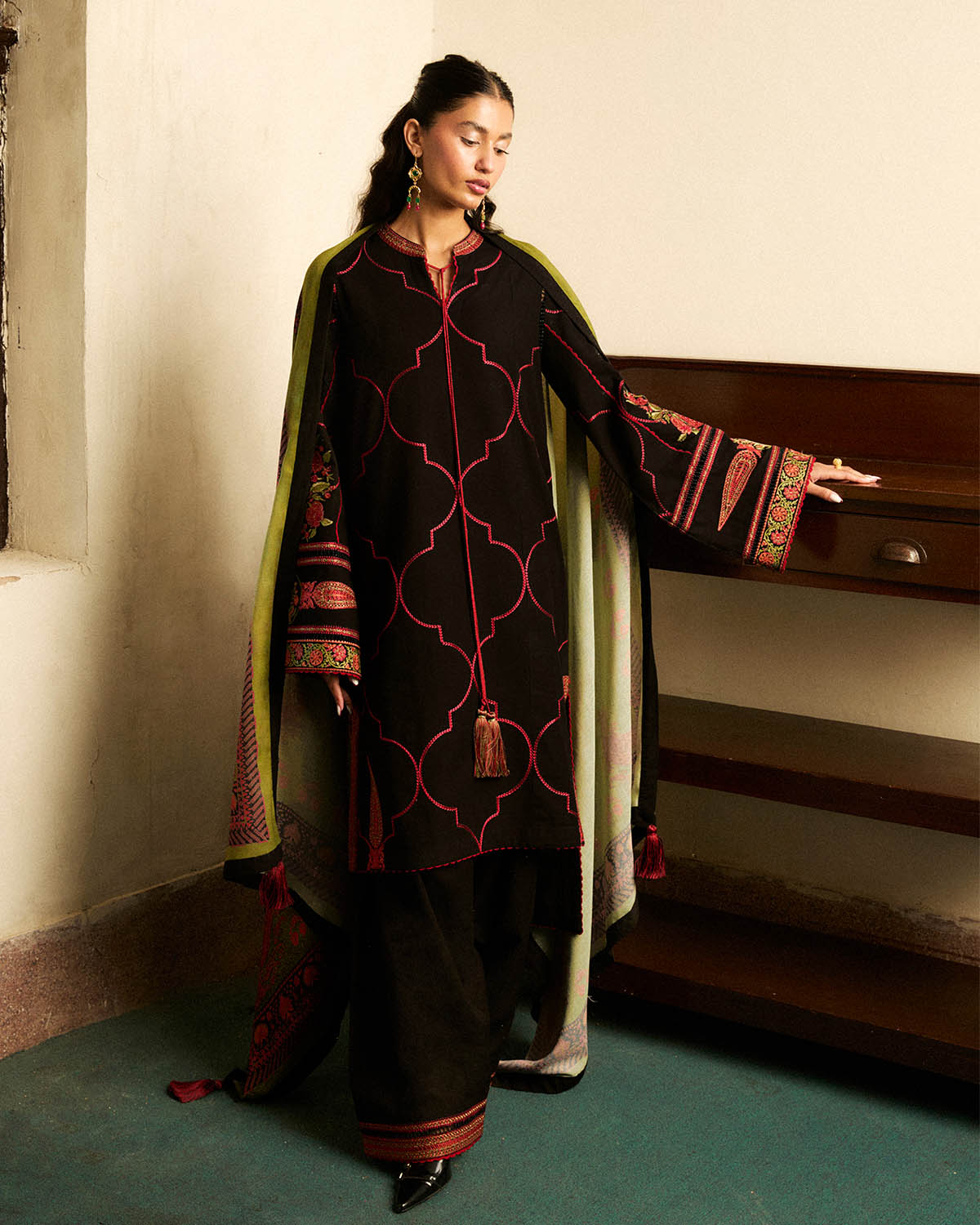 Jugnu | Winter Edit 24 | SOLSTICE by Jugnu - Designer Dress - Type: Ladies Clothes - Available at Libayah - 100% Original