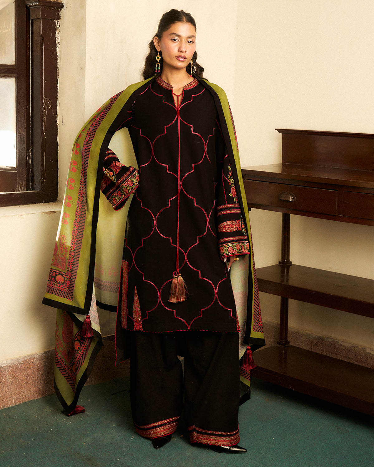 Jugnu | Winter Edit 24 | SOLSTICE by Jugnu - Designer Dress - Type: Ladies Clothes - Available at Libayah - 100% Original